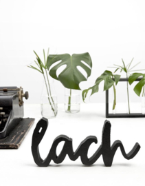 Zoedt - LACH van zwart hout