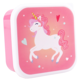 Vadobag Prêt Unicorn Snackbox en Fruitdoos - 3in1