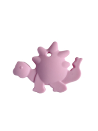 Dino bijtfiguur - licht roze