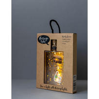 Messagelights message in a bottle - wenskaart - NIEUWE WONING - lichtjes