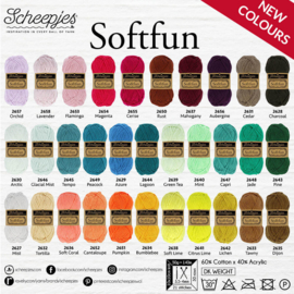 Scheepjes Softfun 50g - 2496 Banana