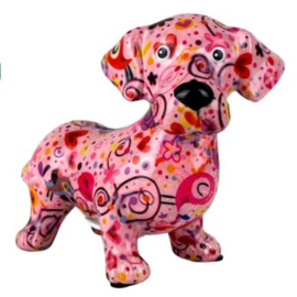 Pomme Pidou - Spaarpot - Hond - Teckel Dennis - Standaard
