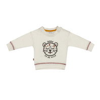 Frogs and Dogs - Wild About You Sweater Born to be Wild -  Maat 50 - Meisjes