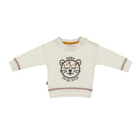 Frogs and Dogs - Wild About You Sweater Born to be Wild - Maat 74 - Meisjes