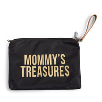 Childhome - Childhome Mommy clutch black/gold Mommy clutch back/gold