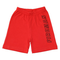 Fun2Wear - Shortama Fire Fighter - Zwart - Maat 62 - Jongens