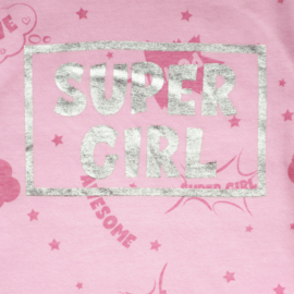 Frogs and Dogs - Pyjama Super Girl - Roze - Maat 116 - Meisjes