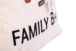 Childhome - FAMILY BAG VERZORGINGSTAS - Teddy Ecru