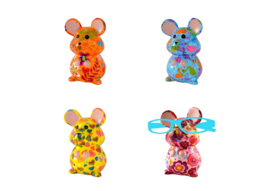 Pomme pidou Muis Martha | Brilhouder | Small | Pink Elephant Parade