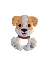 Hondje bijtfiguur oranje