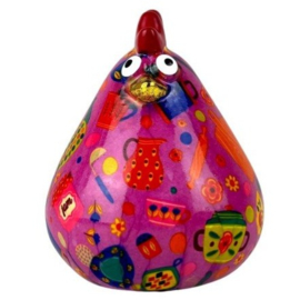 Pomme Pidou Spaarpot Kip Claire Small 002 (10.7x9x11.2 CM - Keramiek)
