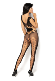 Beauty Night Etain bodystocking zwart S/L