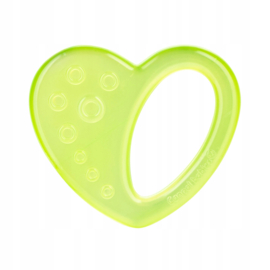Canpol Babies hart waterbijtring voor baby's - 0m+ Geel