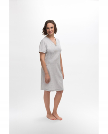 Wiki dames nachthemd van Martel- grijs- 100% katoen