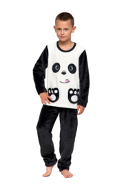 Panda-kinderpyjama/huispak  - stof zoals bont - korting- sale
