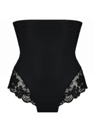 Eldar Vetina Taillevormer hoge tailleslip met kant zwart