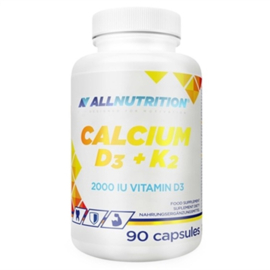 ALLNUTRITION | Calcium D3 + K2 | 90 Capsules