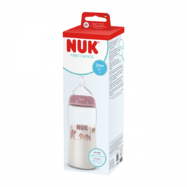 NUK First Choice babyfles 300ml temperatuurcontrole - Zuigfles