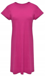 Flora klassiek nachthemd- roze- viscose