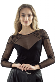 Eldar Donna zwarte damesblouse