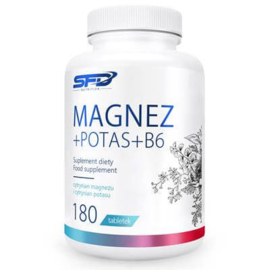 SFD Magnesium + Kalium + B6 – 180 tabletten – 45 porties
