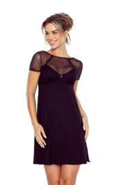 Eldar Anika viscose mooie slipdress - zwart