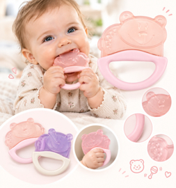 Canpol babies Rammelaar en bijtring – beertje, 3+ maanden