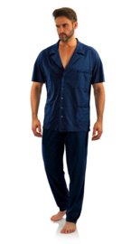Sesto senso- pyjama- marineblauw- korte mouwen- korting- sale