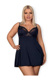 Obsessive Drimera Cute babydol met string,  marineblauw