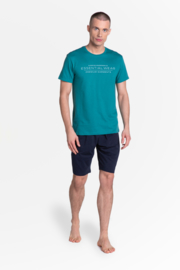 Henderson Deal heren pyjama turquoise