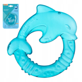 Canpol Babies Dolfijn bijtring voor baby's - 3m+ blauw
