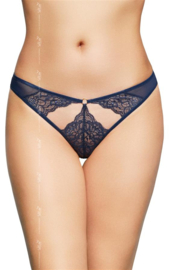 Softline- G-string- blauw