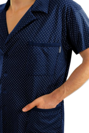 Sesto senso- pyjama- marineblauw- korte mouwen- korting- sale