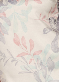 Esotiq- Eleonore- pyjama - wit met bloemen motief