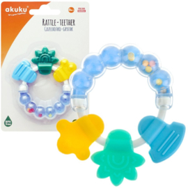 AKUKU | rammelaar en bijtring | 0m+