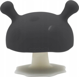 Mombella Bijtring Mushroom - grijs- 3m+ Grijs