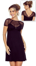 Eldar Anika viscose mooie slipdress - zwart