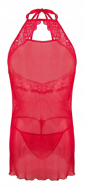 DKaren - Ruta  - chemise met string- rood