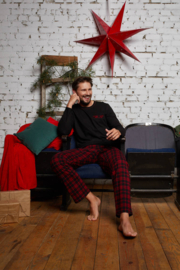 Italian Fashion Zeman - pyjama voor heren - 100% katoen