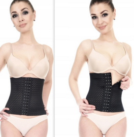 Afslankband - Shapewear -Shaper Korset Vet Verbranden - Waist Trainer - Zwangerschap buikband - Corrigeert taille en buik - zwart - maten:  S-XL  - unisex-