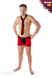 Andalea DEVIL heren boxer - rood/zwart