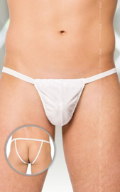 SoftLine Collection - Sexy jockstrap met wetlook wit