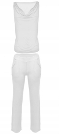 DKaren Stella  - viscose pyjama-  ecru