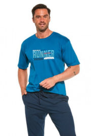 Cornette 'Runner' heren pyjama - 100 % katoen