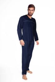 Mewa - lange pyjama - marineblauw