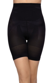 Corrigerende shorts - Afslankslipje voor dames - zwart