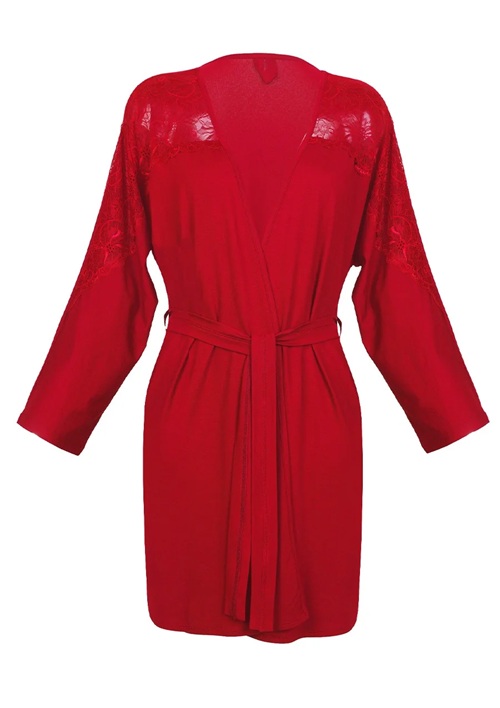 Fibi kamerjas – elegantie, vrouwelijkheid en comfort in één - viscose - rood
