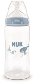 NUK | First Choice | babyfles 300 ml | Wal | 3 maanden + | speen maat : M|