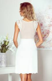 Eldar Nancy mooie slipdress met kant- ecru