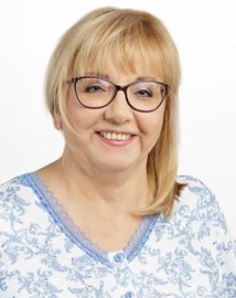 Martel Anastazja - dames lange pyjama- blauw